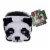 Mattel Minecraft Panda Plush Figure Perspective: front