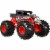 Hot Wheels Monster Trucks Bone Shaker, 1:24 Scale Die-Cast Toy Truck with Giant Wheels Perspective: front