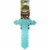 Mattel MINECRAFT Enchanted Diamond Sword Perspective: front
