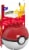MEGA™ Pokemon™ Pikachu Poke Ball Building Set Perspective: front