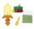 Minecraft Mini Mode Mining Figure Perspective: front