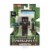 Mattel Minecraft Craft-A-Block Steve In Netherite Armor Figure Perspective: front