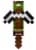 Mattel® Minecraft Role-Play Iron Pickaxe Perspective: front