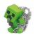Mattel Minecraft Mini Woozy Creeper Perspective: front