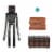 Mattel Minecraft Enderman Figure Perspective: front