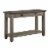 Lexicon Granby Wood 2 Drawer Console Table in Antique Gray Perspective: front