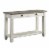 Lexicon Granby Wood 2 Drawer Console Table in Antique White Perspective: front