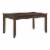 Lexicon Binghampton 60  Transitional Wood Dining Room Table in Dark Cherry Perspective: front