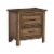 Lexicon Brevard 2 Drawer Wood Nightstand in Brown Perspective: front