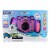 PlayZoom Snapcam Duo Kids Digital Camera - Purple Perspective: front