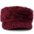Collection 18 Quilted Corduroy Cabby Hat - Burgundy Perspective: front