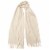 Collection 18 Solid Feather Soft Oblong Scarf - Cream Perspective: front