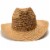 Collection 18 Straw Cowboy Hat - Tan Perspective: front