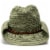 Collection 18 Open Weave Cowgirl Hat - Green Perspective: front