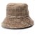 Collection 18 Men's Plaid Bucket Hat Brown Perspective: front