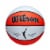 Wilson Sporting Goods WNBA Authentic Outdoor Official Women's Size Basketball - Orange/White Perspective: front