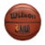 Wilson Sporting Goods NBA Forge Intermediate Size Basketball - Orange/Black Perspective: front