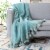 Safavieh Shae Aqua Throw Perspective: front