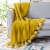 Safavieh Shae Throw - Mustard Perspective: front