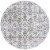 Safavieh Martha Stewart Collection Isabella Round Rug - Cream/Gray Perspective: front