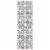 Safavieh Martha Stewart Isabella Floor Runner Rug - Gray/Ivory Perspective: front