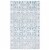 Safavieh Martha Stewart Isabella Rug - Turquoise/Ivory Perspective: front