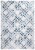 Safavieh Martha Stewart Isabella Area Rug - Ivory/Turquoise Perspective: front