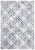 Martha Stewart Isabella Area Rug - Gray / Ivory Perspective: front