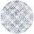 Martha Stewart Isabella Round Rug - Ivory/Gray Perspective: front
