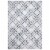 Martha Stewart Isabella Rug - Ivory/Grey Perspective: front