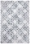Martha Stewart Isabella Rug - Ivory/Grey Perspective: front
