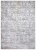 Martha Stewart Isabella Rug - Silver/Ivory Perspective: front