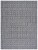 Safavieh Martha Stewart Cotton Area Rug - Charcoal/Gray Perspective: front