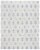 Safavieh Martha Stewart Lucia Shag Area Rug - White/Light Gray Perspective: front