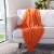 Safavieh Brynna Throw - Orange Perspective: front