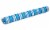 Aqua Leisure Oversized Inflatable Pool Noodle - Blue Striped Perspective: front
