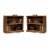 Home Square 2 Shelf Wood Bookcase Set in Washington Cherry (Set of 2) Perspective: front