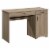 Pemberly Row Engineered Wood Computer Desk in Summer Oak Perspective: front