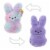 DanDee Purple Plush Peeps Perspective: front