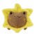 Sunflower Seed Frog Plush Perspective: front