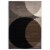 MDA Home Rhodes Brown Contemporary Polypropylene Area Rug - 5'2  x 7'5 Perspective: front