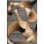 MDA Home Rhodes Gray/Brown Contemporary Polypropylene Area Rug - 3'5  x 5'5 Perspective: front