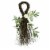 Northlight 24  Pumpkins and Berries Artificial Fall Harvest Twig Teardrop Swag Perspective: front
