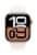 Apple Watch Series 10 GPS 42mm Rose Gold Aluminum Case with Light Blush Sport Band - M/L Perspective: front