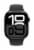 Apple® Watch Series 10 GPS 46mm Jet Black Aluminum Case with Black Sport Band - M/L Perspective: front