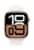 Apple Watch Series 10 46mm Rose Gold Aluminum Case with Light Blush Sport Band Perspective: front