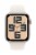 Apple Watch SE - Starlight Aluminum Case with Starlight Sport Band Perspective: front