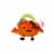 Magic Years® 5 inch Pumpkin Teether Activity Toy with Rattle Perspective: front