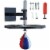 Speed Bags for Boxing, Adjustable Height, MMA, Martial Arts, and Boxing Bag Perspective: front
