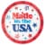 Creative Converting Patriotic Proud 9-Inch Paper Plates Perspective: front